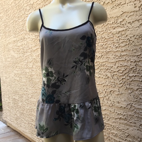 Full Tilt Floral Peplum Tank Top - Picture 3 of 4